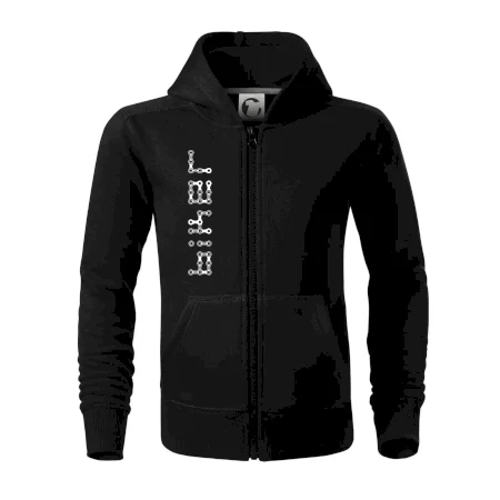 Biker nápis na výšku reťaz