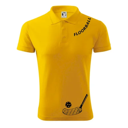 Floorball nápis šikmo