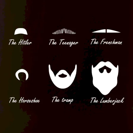 Types of men - Mustache - fúziky
