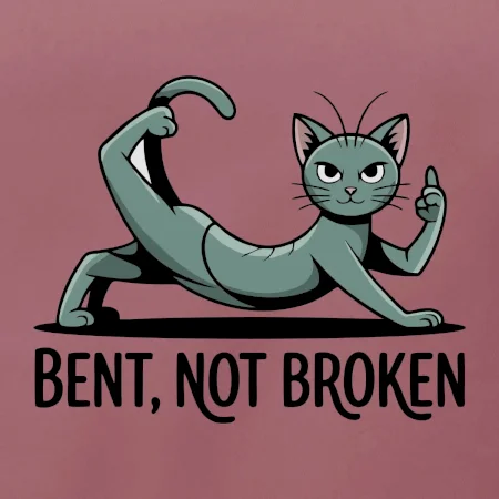 Bent, not broken zelená kočka