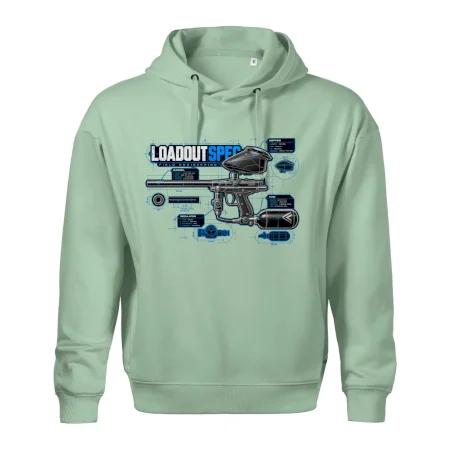 Technický výkres výstroja pre paintball