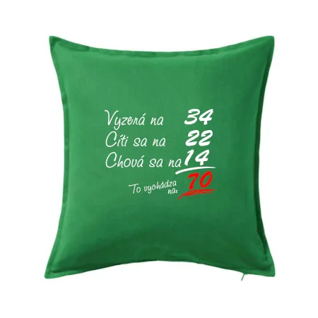 Vyzerá, cíti sa, chová sa - 70 rokov