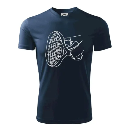 Tenisová raketa jedným ťahom