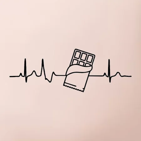 EKG čokoláda