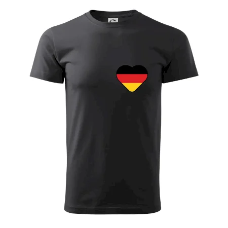 Germany love prso - Nemecká vlajka