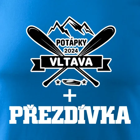 K vode - pádla hory (vlastný nápis)