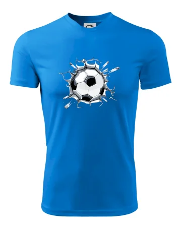 Futbalová lopta v triku