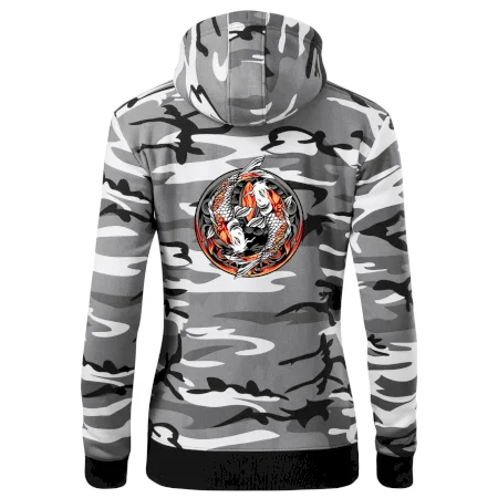 Yin & Yang Koi kapor - oranžový