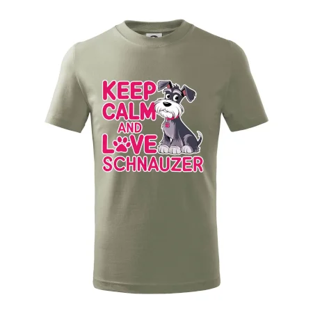 Keep calm and love Schnauzer