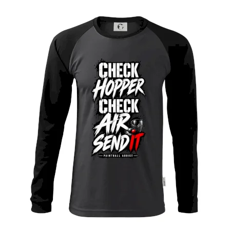 Kontrola zásobníka – Check Hopper Air paintball