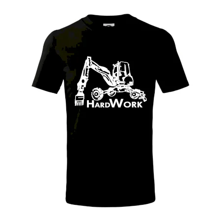 Hard Work kráčajúce rýpadlo