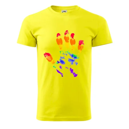 LGBT hand print
