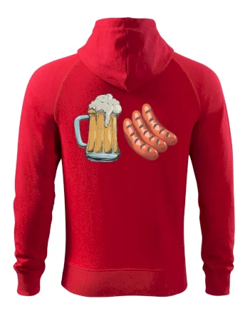 Pivo a klobása