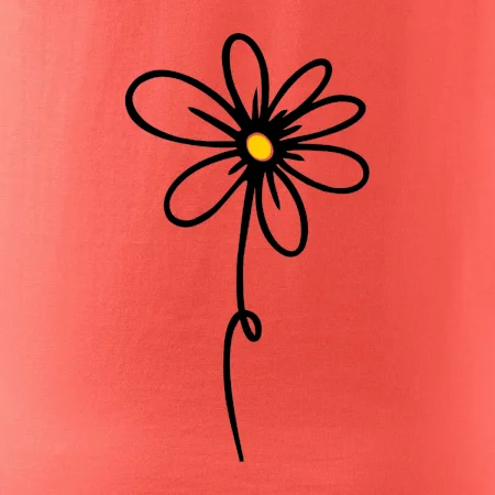 Kopretina - dole na výšku