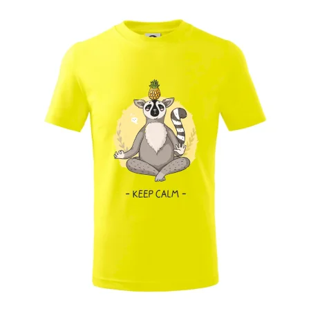 Yoga - keep calm kreslený