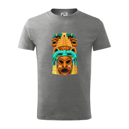 Mayová maska s pyramídou