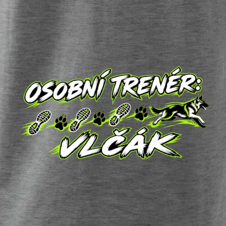 Osobní trenér vlčák - běžecký motiv