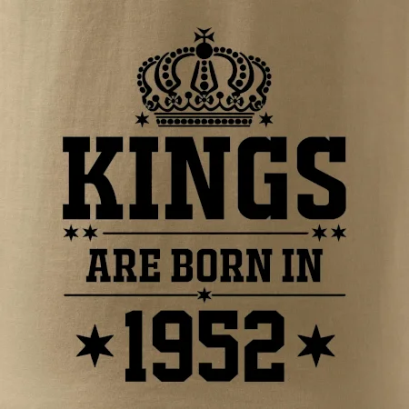 Kings are born in 1952