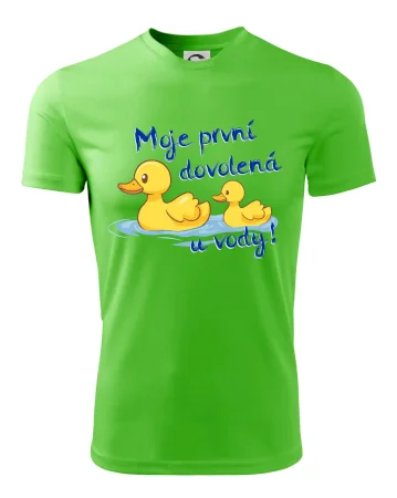 Moje první dovolená u vody - kluk