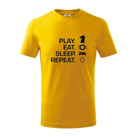 Eat sleep play - šach