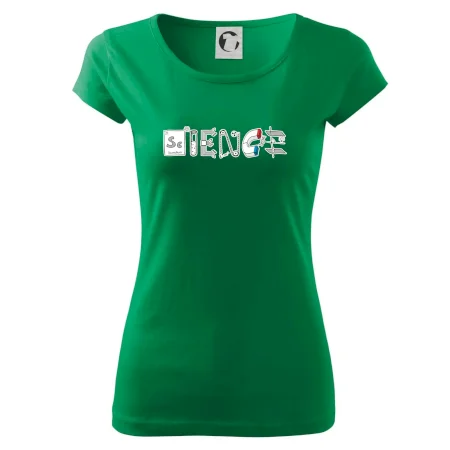 Science věda nápis