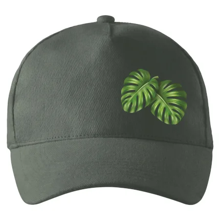 Monstera listy na prsu