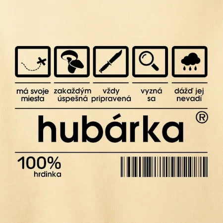 Čiarový kód Hubárka