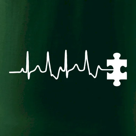 EKG puzzle rozpojené