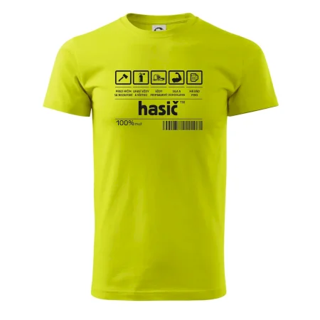 Čiarový kód - Hasič / hasička