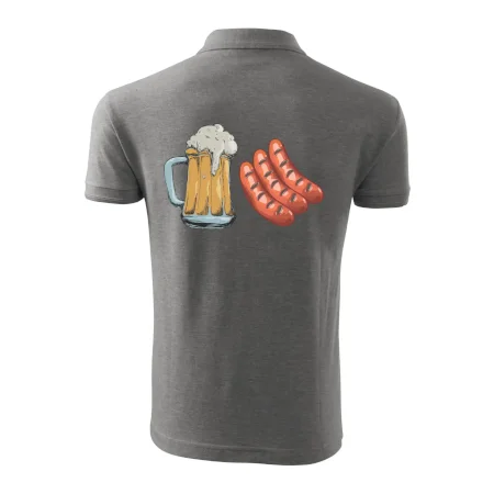 Pivo a klobása