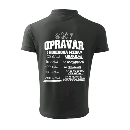 Hodinová mzda - opravár