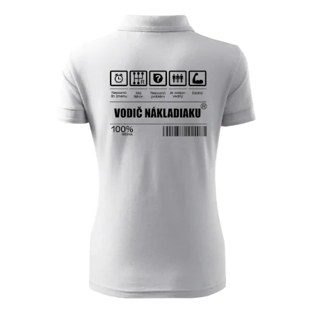 Čiarový kód - Vodič nákladiaku
