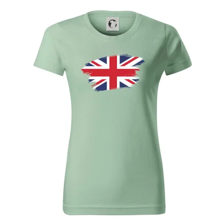 Britská vlajka roztrhaná