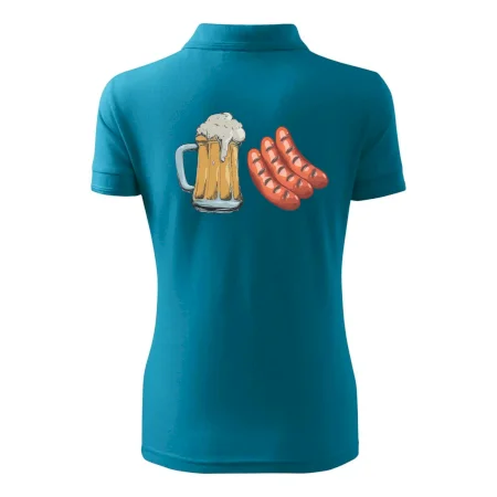 Pivo a klobása