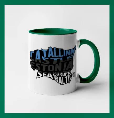 Mapy - názvy miest - Estónsko