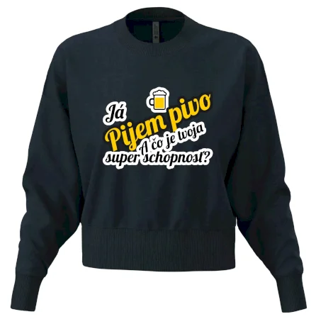 Pijem pivo - tvoja super schopnosť - šikmý