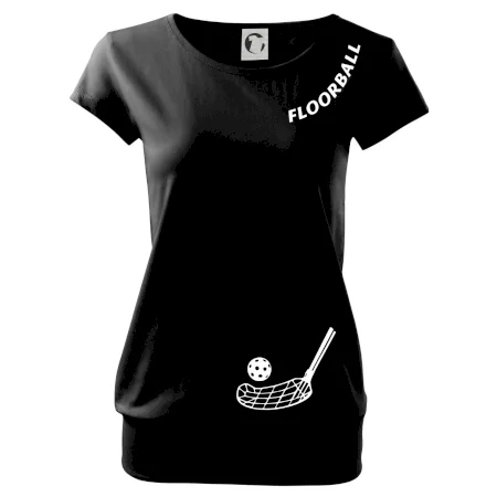 Floorball nápis šikmo