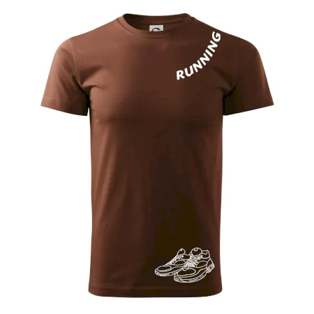 Running nápis šikmo