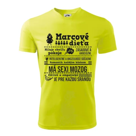 Narodeniny Marec