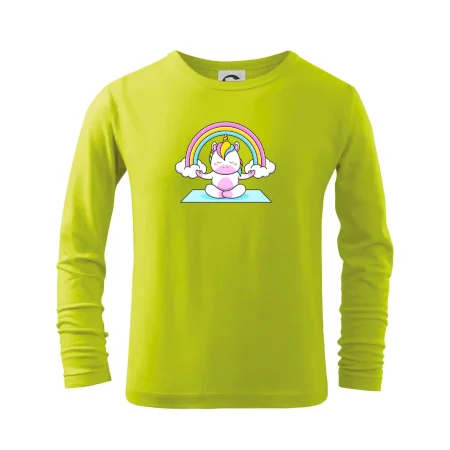 Yoga jednorožec - dúha