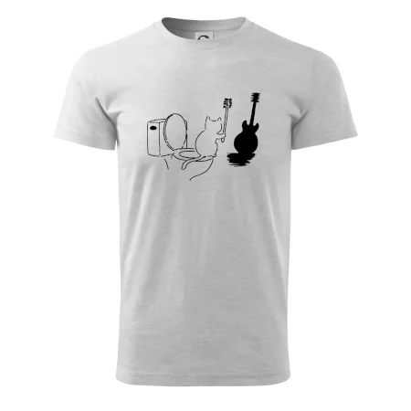 Mačka a gitara WC