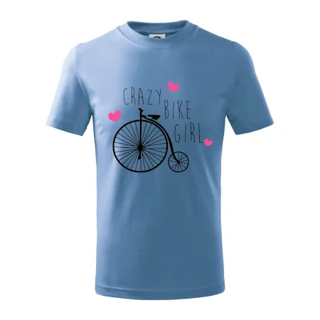 Crazy bike girl