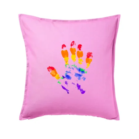 LGBT hand print