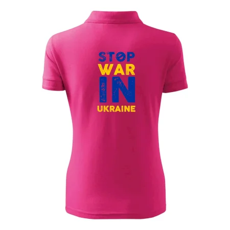 Farebný nápis Stop war in ukraine