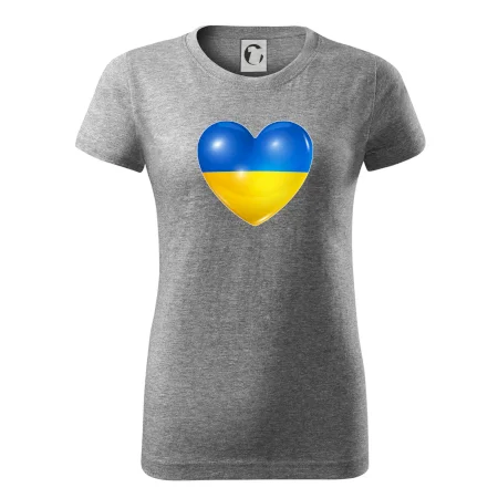 Ukrajina srdce vlajka