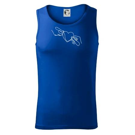 Dve ruky a srdce jedným ťahom