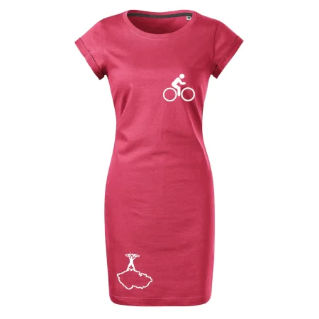 Mapa ČR + kolo na prsu