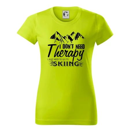I dont need therapy - Skiing