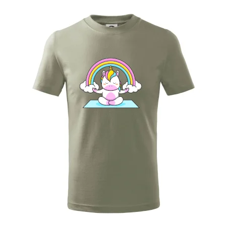 Yoga jednorožec - dúha