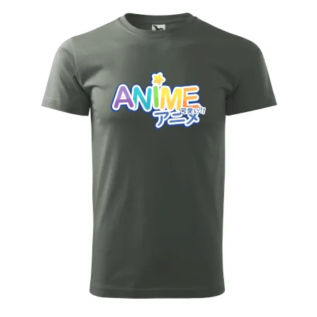 Anime nápis dúhový